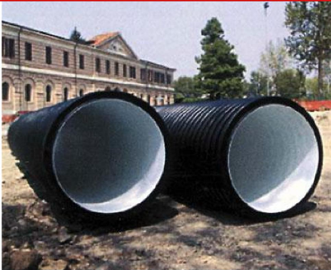 OD PLAST - Tube PE CR8 à joint - noir - Ø 300 mm - L. 6 m