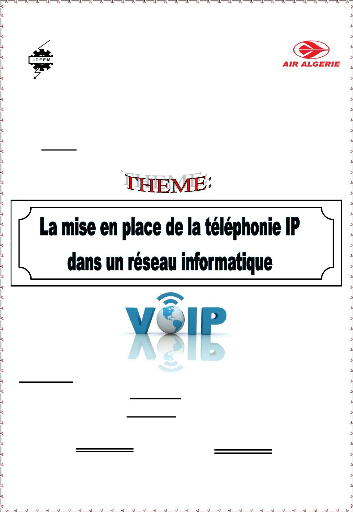 Installation de téléphone fixe – Direction des Ressources Informatiques